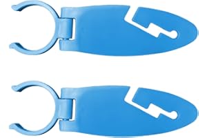Generisch Paddle Board Clips, Set of 2 Adjustable Clamp Brackets for Stand Up Paddle Boards, Easy Mounting Clips, Water Sports Accessories for Women, Men, Teenagers & Athletes