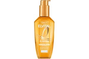 ‎L'OREAL PARIS L'Oréal Paris Elvital Öl Magique Veredelndes Haaröl, für alle Haartypen, gegen Frizz und Austrocknen, mit 6 kostbaren Blütenölen, für Glanz und Geschmeidigkeit, Hitzeschutz bis 230 °C, 1 x 100ml