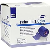 Peha Haft color blau 8 cm x 20 m Fixierbinde, 1 St.