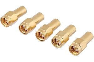 Yosoo Health Gear Terminatory koncentryczne, 5 szt. SMA męskie złącze RF współosiowe dopasowane obciążenie zakończenia terminatora 50 omów 2 W