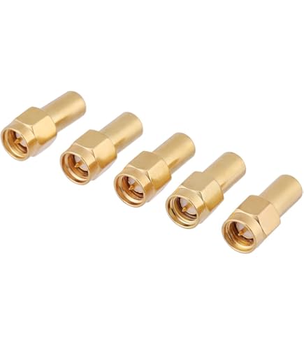 RF Koaxial Attenuator 12.4GHz TOJOIN 12.4GHz 6dB RF Koaxial Dämpfungsglied 2W 50Ohm SMA Stecker Buchse – 2 Stück