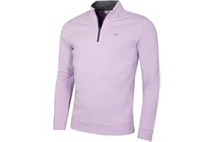 Calvin Klein Mens 2025 Rocky Half Zip Supersoft Stretch Golf Sweater