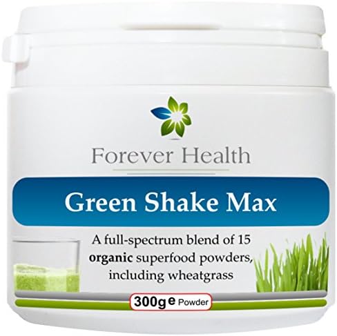 GREEN SHAKE MAX * 100% Organic Superfood Shake * GREEN SHAKE MAX is a Herbal Green Protein Shake Specially Formulated For a Healthy Balanced Nourished Body - GREEN SHAKE MAX is Packed With Vitamins Minerials &amp; SUPERFOODS Including Wheatgrass Pre Sprouted Barley Spirulina Kelp / Seaweed Quinoa Flaxseed Acai Berry Seagreens - GREEN SHAKE MAX is More Than Weight Loss Replacement Meal or Protein Shake , it Contains Essential Nutrients To Make Your Body Fit and Healthy !