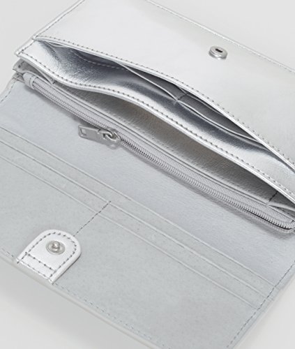 Preisvergleich Produktbild LIEBESKIND BERLIN Metallic Foil Slam8V Silver