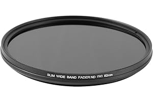 Ruili Schlank Fader Variable ND Filter einstellbar Neutrale Dichte, ND2 to ND400, 82mm Kamera Filter