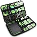 Produktbild Tragbare Universal Electronics Zubehör Organizer, Travel Gear Organizer für Handys, USB-Kabel, Netz Banken, Kameras, Festplatte und Etc. (Large, Schwarz)