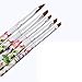 LHWY 5pcs UV Gel Acrylic Nail Art Brush Painting Pen Set Nail Design Manicure Tool