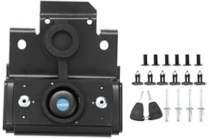 OUKENS Motorhaubenschloss Jeep, Motorhauben-Haubenverriegelung Fit für Wrangler JK & Unlimited 2007-2017