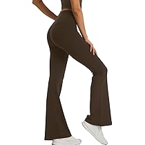 Pantaloni Yoga Donna Campana Vita Alta | Leggings Sportivi Push Up | In Polyester-Spandex | Per Fitness E Casual - Foto 2