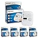 Produktbild 4X Nemaxx Co Melder - Intelligenter Kohlenmonoxid Sensor, batteriebetriebener Warner und Alarm mit Digitalanzeige - Nach Din EN50291