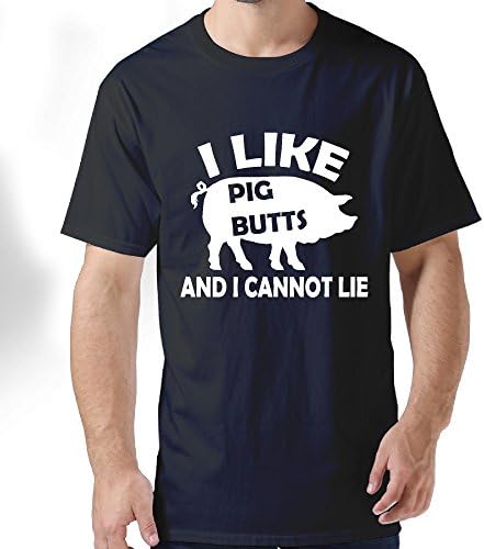 George Oy I Like Pig Butts Comfy Men's Short Sleeve T-Shirt Tees