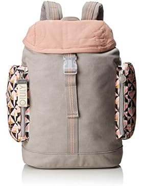 Oilily Damen Whoopy Geometrical Backpack Lvz Rucksackhandtasche, Pink (Rose), 15x40x28 cm
