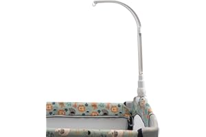 PCHLIGHT Nursery Baby Room Decoration Bed Bell Holder Arm,Adjustable Angle