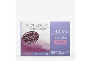 HONSELL Fabriano - 71-00301218 - AEW BL 4CO Watercolour Paper - 12.5 x 18cm Extra White