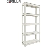 Gorilla Mod&uuml;ler Raf/Metal/Beyaz
