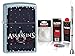 Produktbild Zippo Assassins Creed Street Chrome & Zippo Zubehör Wählbar + R-S Stabfeuerzeug Chrome (mit Zubehör XL)
