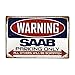 Produktbild 66retro Saab Parking Only, Vintage Retro Metall blechschild, Wand Deko Schild, 20 cm x 30 cm