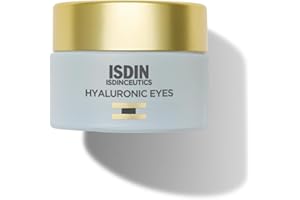 ISDIN Isdinceutics Hyaluronic Eyes Contorno de Ojos Hidratante con Ácido Hialurónico que Ayuda a Prevenir las Arrugas, 15 g