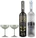 Produktbild Geschenkidee Belvedere + Belvedere Unfiltered + 2 hochwertige Martini-Gläser | Luxus Doppelpack | je 40%, 0,7 Liter