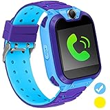 ★ MANTÉNGASE SEGURO Y FÁCIL DE OPERAR: La pulsera de silicona no emitirá una radiación fuerte, más suave para la piel de los niños. Los relojes inteligentes para niños adoptan un diseño íntimo, conveniente y duradero, fácil de operar y muy intuitivo.