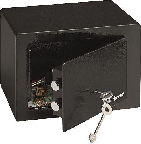 Preisvergleich Produktbild Burg Wächter Möbelesor Favor Schwarz S1K, Inklusive 2 Schlüssel