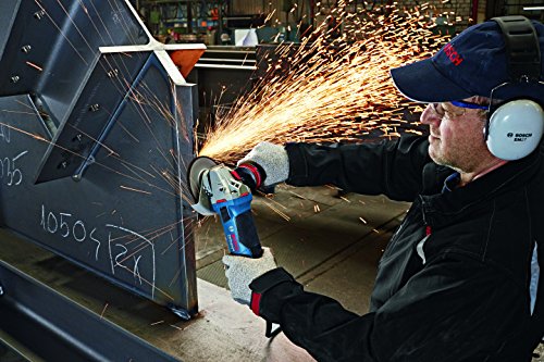 Bosch Professional GWS 19-125 CIE Winkelschleifer 125 mm, 1900 Watt mit Drehzahl-Regelung, KickBack-Stop in Karton - 6