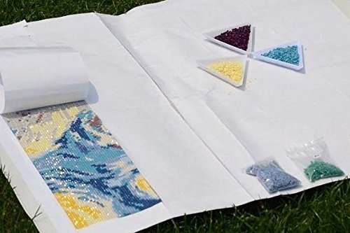 Diamond Painting-Diamant Stickerei/Malerei Diamant Bild Das Höchste Gericht 90 x 55 cm - 5