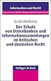 Image de Der Schutz von Datenbanken und Informationssammlungen