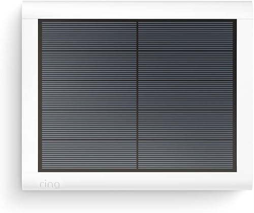 Ring Solar Panel (2nd Generation) (USB-C) for Spotlight Cam Plus and Spotlight Cam Pro, 4W (White)