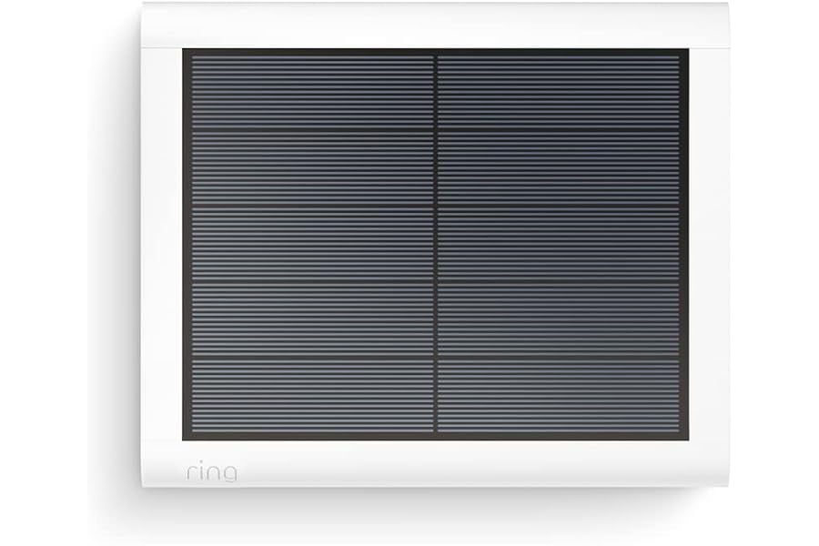 Ring Solarpanel (2. Generation) (USB-C) für Spotlight Cam Plus und Spotlight Cam Pro, 4 W (weiß)