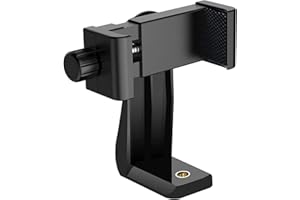 BAOLUO Statyw do telefonu komórkowego, statyw do smartfonów, statyw, aparat fotograficzny, obracany o 360°, uchwyt na telefon komórkowy, selfie stick monopod ze standardową głowicą śrubową 1/4"-20, do iPhone'a, Samsunga, Huawei itd