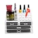 MultiWare Make Up Box Transparent Cosmetic Organizer Acrylic 4 Drawer Style B