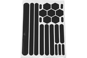 Reflective Sticker Black Waterproof High Visibility for Night Safety