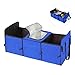 Produktbild Auto-Boot-Organizer, Faltbarer Auto-Trunk Tidy Aufbewahrungsbox Zusammenklappbare 3 Fächer-Kühltasche von AumoToo (Blau)