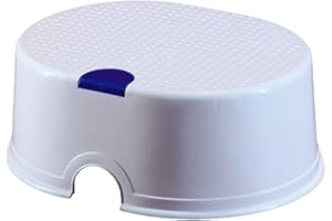 VITAL INNOVATIONS Schemel de Luxe - Kinder Tritthocker - stilvoll erhöht am Waschbecken & WC - für sicheren Stand - für die richtige Höhe am Waschbecken und WC