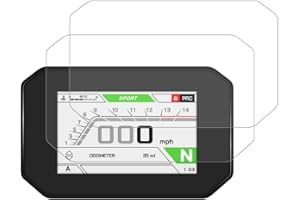 SPEEDO ANGELS GlareStop Protector de pantalla compatible con MOTO GUZZI V85 TT (2024-) 2 x Anti-Riflejo