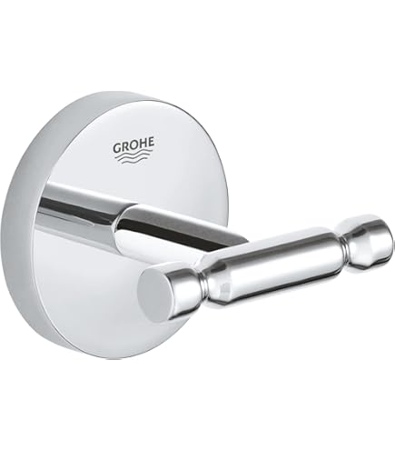 Poignée De Bain Grohe Essentials Rouge (RAL 3003) – Modèle 40421001 – Laiton