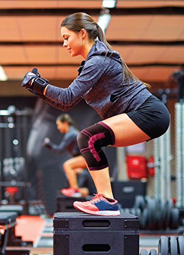 PFLEXX Herren Compression Knee Support Interchangeable Single Bandage - 9