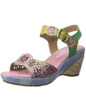 Laura Vita Damen Beaute 02 Plateausandalen