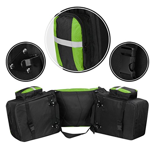 vitalite-cycle Fahrrad Tasche Bike Double Side Packtaschen hinten Rack Schwanz Sitz Trunk Bag - 5