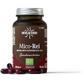 HIFAS DA TERRA Mico-Rei Pure Reishi Extract, 70 Capsules | Ganoderma lucidum with natural Vitamin C