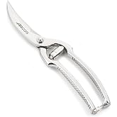 ARCOS Forged Stainless Steel Chicken Scissors 250 mm | Heavy duty forged ergonomic handle kitchen scissors. Ecopro Series Col