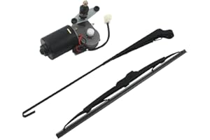 CICONY Essuie-glace électrique UTV, en polycarbonate, à revêtement dur, avec moteur 12 V, pour Polaris Ranger RZR 900, 1000, Can Am