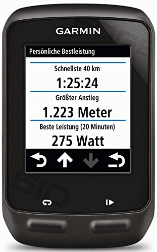 Garmin Edge 510 - Navegador GPS con pulsómetro y Sensor de cadencia (176 x 220 Pixeles, 35.6 x 43.2 mm (1.4 x 1.7), 80 g, 52 mm, 24 mm, Batería) - Garmin