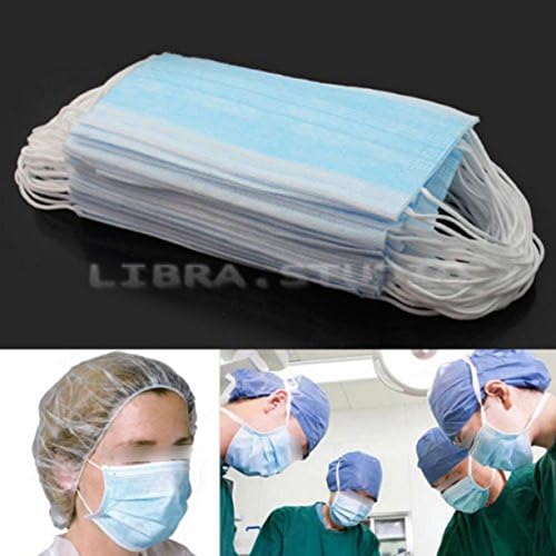 10PCS Ear Loop Disposable Surgical Medical Flu Face Mask (White)