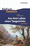 Image de EinFach Deutsch ...verstehen. Interpretationshilfen: EinFach Deutsch ...verstehen: Joseph von Eichen