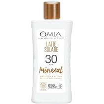 Omia Sonnenmilch SPF30 Mit Aloe Vera – Für Helle & Sonnenempfindliche Haut, Dermatologisch Getestet, 200 Ml