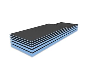 Art-of-Baan® 0,72 m² Bauplatte Fliesenplatte 0,6, mm 10 mm 20 mm 30 mm Ausgleichplatte Bauplatte 120x60cm I Hartschaumplatte 0,72m² I Hartschaumplatte 30mm Dicke