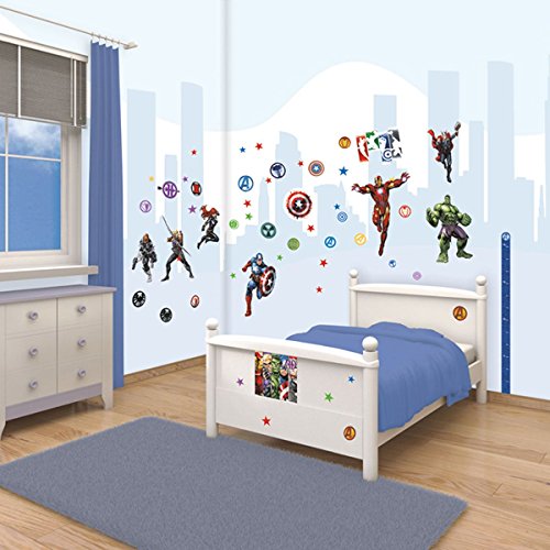 Preisvergleich Produktbild Walltastic Marvel Avengers Raum Einrichtung Wandsticker Kit