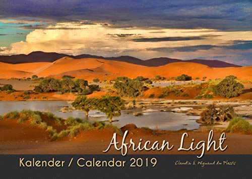 AFRICAN LIGHT 2019 | Afrika Kalender (A3 Format): Fotokalender der Wildnis Namibias in atemberaubendem Licht. DIN A3 Querformat: 42x29 cm